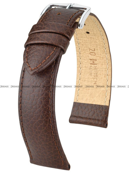 Pasek skórzany do zegarka - Hirsch Kansas 01502110-2-28 - 28 mm