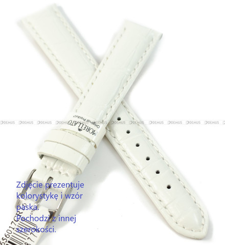 Pasek do zegarka skórzany - Morellato Samba A01X2704656017CR14 - 14 mm