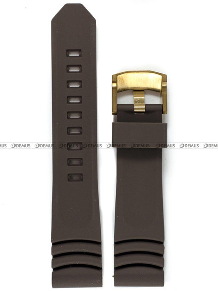 Pasek silikonowy do zegarka Vostok Europe SSN571 Nuclear Submarine VK61-571O613 - 22 mm