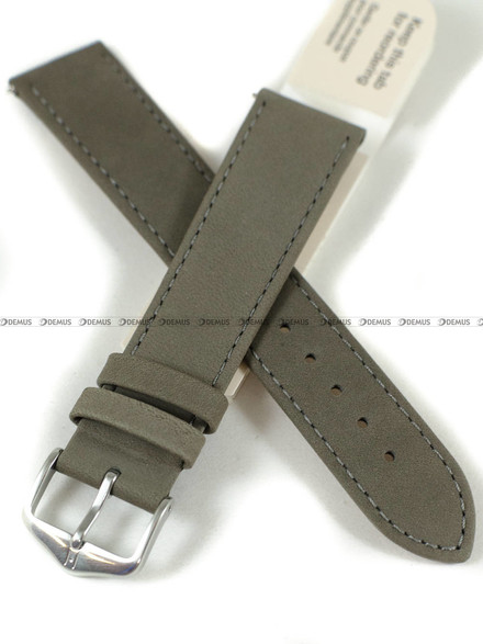 Pasek skórzany do zegarka - Hirsch Osiris 03433030-2-20 - 20 mm - L