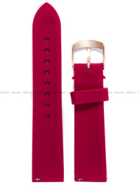 Pasek silikonowy do zegarka Vostok Europe Vilnele JS20-125B751 - 20 mm
