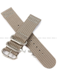 Pasek Bawełniany do zegarka - Fluco Cotton 760M-22-22 - 22 mm