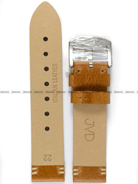 Pasek skórzany do zegarka - JVD R41803/22 - 22 mm