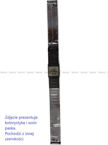 Bransoleta mesh do zegarka - BMC02.10.BZ-SSP - 10 mm - czarna