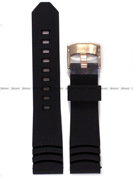 Pasek silikonowy do zegarka Vostok Europe Engine NH72-571B648 - 22 mm