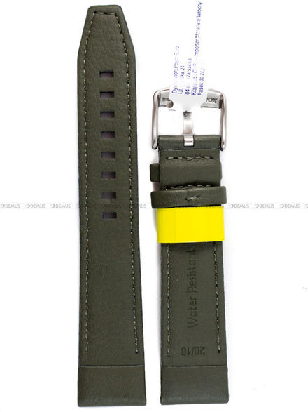 Pasek do zegarka skórzany wodoodporny - Morellato A01X5967432072CR20 - 20 mm