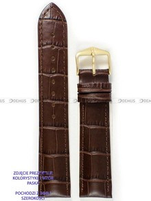 Pasek skórzany do zegarka - Hirsch Duke 01028110-1-13 - 13 mm