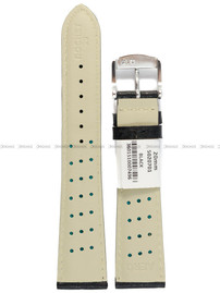 Pasek skórzany do zegarka - Rochet Buffalo 5020701 - 20 mm - Czarny