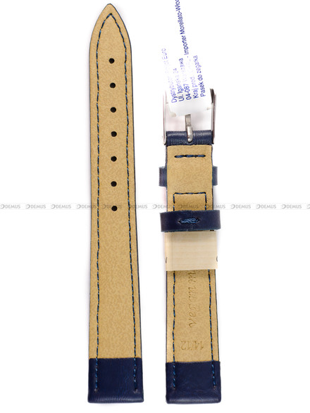 Pasek do zegarka skórzany - Morellato A01X4219A97062CR14 - 14 mm