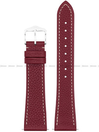 Pasek skórzany z do zegarka - Hirsch Bologna 01802060-2-19 - 19 mm 