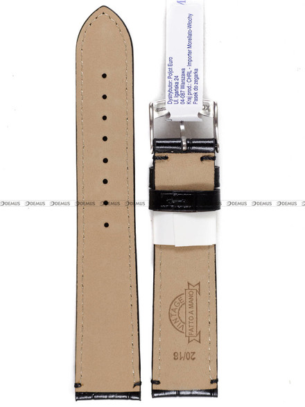 Pasek skórzany do zegarka - Morellato A01X5534D40019CR20 - 20 mm