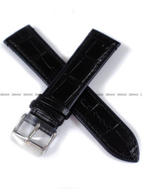 Pasek skórzany do zegarka Orient FAC08004D0 - UDFGGSB - 22 mm czarny