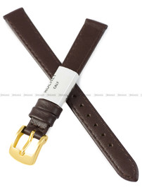 Pasek skórzany do zegarka - Rochet Leeds 6130303 - 12 mm - Brązowy