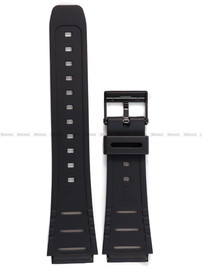 Pasek z tworzywa do zegarków Casio W-720 i CA-53 - 20mm czarny