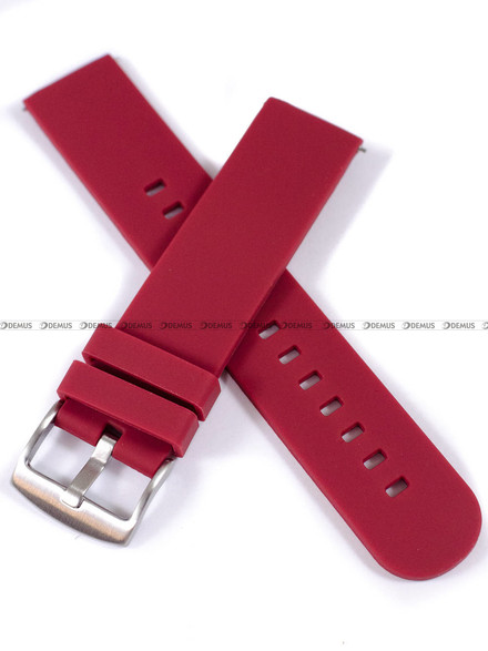 Pasek silikonowy do zegarka - LAVVU LS00V20 - 20 mm