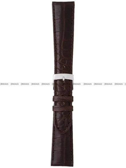 Pasek do zegarka skórzany z krokodyla - Morellato Amadeus A01U0518339030CR22 - 22 mm