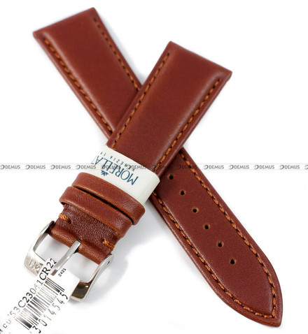 Pasek do zegarka skórzany - Morellato A01X5753C23041CR22 - 22 mm