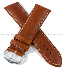 Pasek skórzany do zegarka - Hirsch Boston 01302070-2-24 - 24 mm