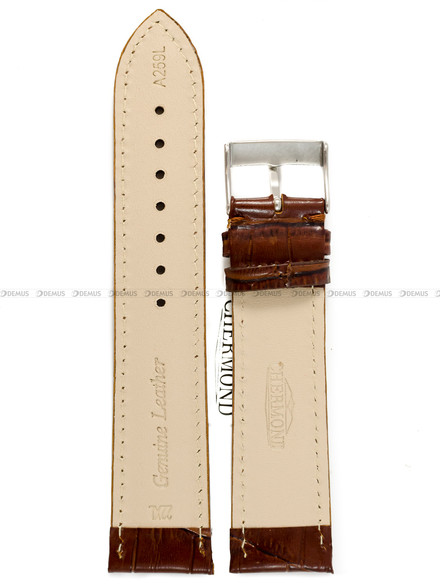 Pasek skórzany do zegarka - Chermond A259L.22.2 - 22 mm - XL