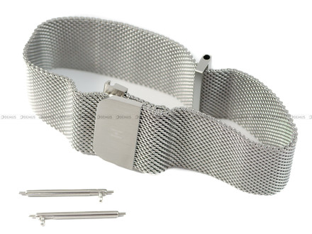 Bransoleta mesh do zegarka - Hirsch Milanaise 30161434-2-22 - 22 mm