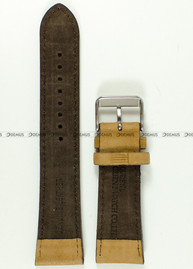 Pasek skórzany do zegarka Orient FTT17005Y0 - UDENLST - 24 mm brązowy