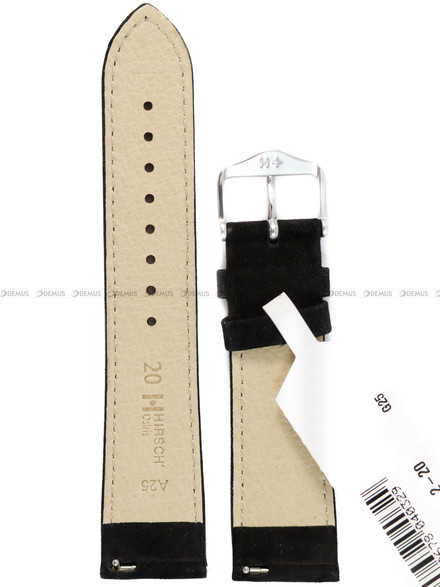 Pasek skórzany do zegarka - Hirsch Osiris 03433150-2-20 M - 20 mm