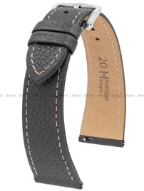 Pasek skórzany z do zegarka - Hirsch Bologna 01802130-2-20 M - 20 mm