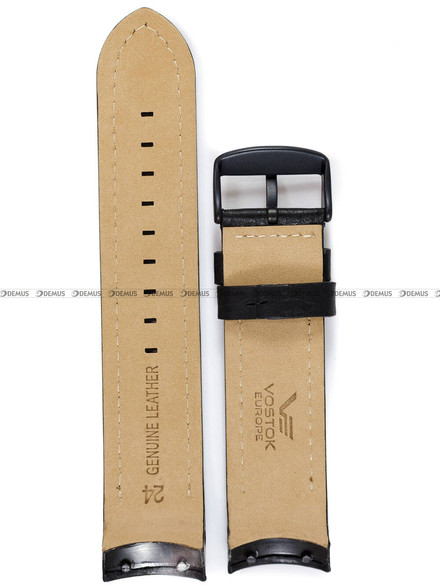 Pasek skórzany do zegarka Vostok Europe Anchar NH35A-510C553 - 24 mm
