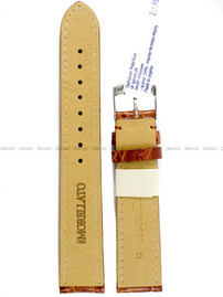 Pasek do zegarka skórzany - Morellato Mombasa A01X0857042041CR18 - 18 mm