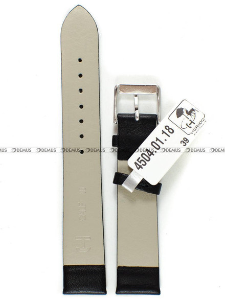 Pasek skórzany do zegarka - Horido 4504.01.18S - 18 mm