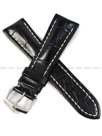 Pasek skórzany z aligatora do zegarka - Hirsch Capitano 04807059-2-24 - 24 mm