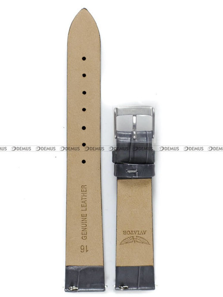 Pasek skórzany do zegarka Aviator V.1.33.0.254.4 - 16 mm