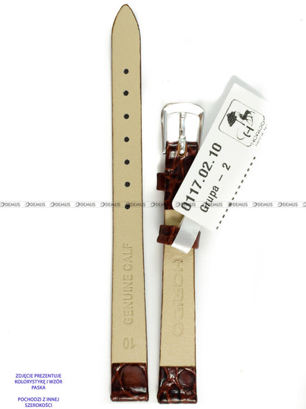 Pasek skórzany do zegarka - Horido 0117.02.08 - 8 mm