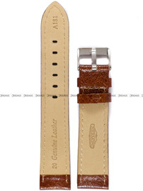 Pasek skórzany do zegarka - Chermond A181.20.3 - 20 mm