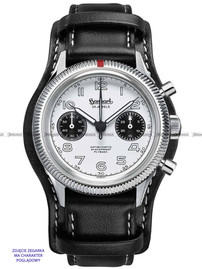 Pasek skórzany z podkładką do zegarka Hanhart 417 ES oraz PIONEER Preventor HD12 39 mm - 20 mm - L