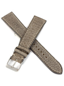 Pasek skórzany do zegarka - Fluco Babele 146M-02-20 - 20 mm