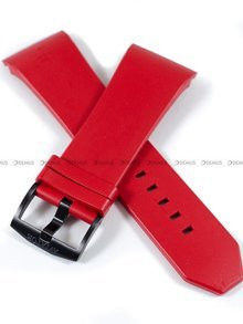 Pasek z tworzywa do zegarka Aviator MiG-29 SMT - M.2.30 - 30 mm czerwony