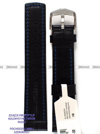 Pasek skórzany do zegarka - Hirsch Grand Duke XL 02528250-2-20 - 20 mm