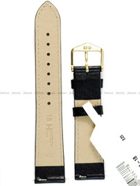 Pasek skórzany do zegarka - Hirsch Osiris 03475150-1-18 M - 18 mm