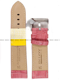 Pasek skórzany do zegarka - Diloy 368EA.24.13 - 24 mm