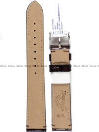 Pasek do zegarka skórzany - Morellato A01X5534D40032CR18 - 18 mm