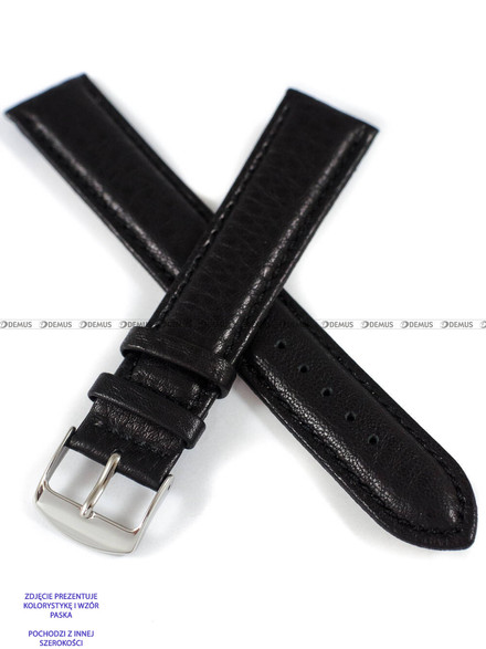 Pasek skórzany do zegarka - Horido 0074L.01.18S - 18 mm