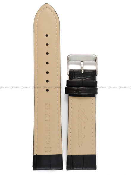 Pasek skórzany do zegarka - Adriatica PADR18.22.1-S - 22 mm