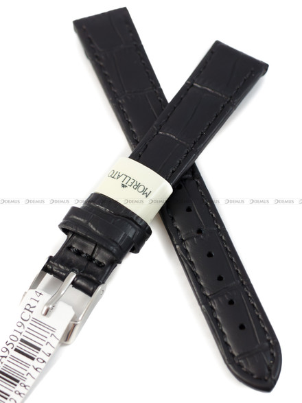 Pasek skórzany do zegarka - Morellato Juke A01X4934A95019CR16 - 16 mm