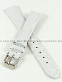 Pasek skórzany do zegarka - Toscana PST-14.7-S - 14 mm biały