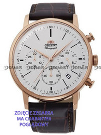 Pasek skórzany do zegarka Orient RA-AC0F03B10B, RA-KV0403S10B - UL00A011P0 - 22 mm