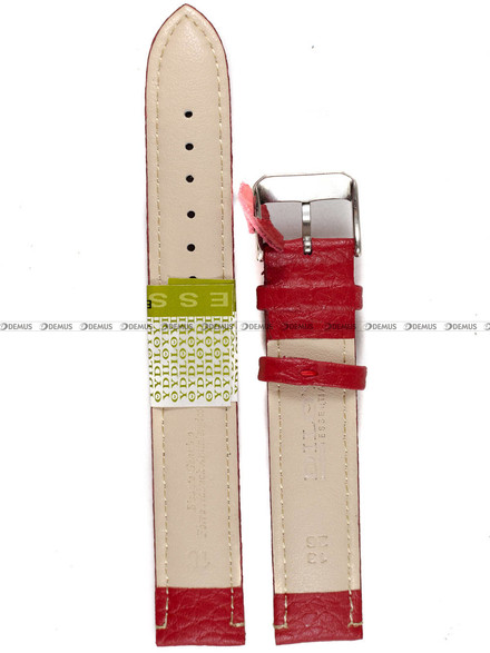 Pasek skórzany do zegarka - Diloy P206EL.18.6 - 18 mm