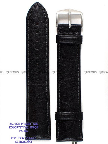 Pasek skórzany do zegarka - Hirsch Camelgrain XL 01009250-2-20 - 20 mm