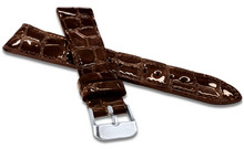 Pasek skórzany do zegarka - LAVVU LSAGC22 - 22 mm