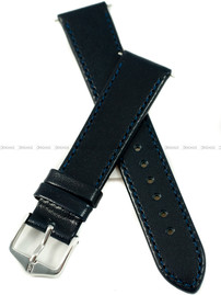 Pasek skórzany do zegarka - Hirsch Osiris 03475180-2-18 M - 18 mm